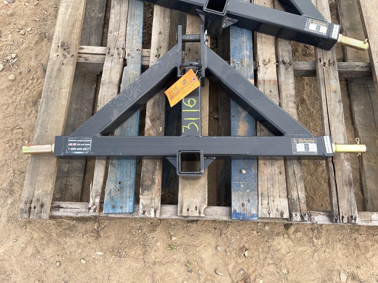 #3116-•-unused-2025-wolverine-skid-steer-class-2-quick-hitch-image-1