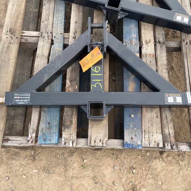 #3116 • Unused 2025 Wolverine Skid Steer Class 2 Quick Hitch