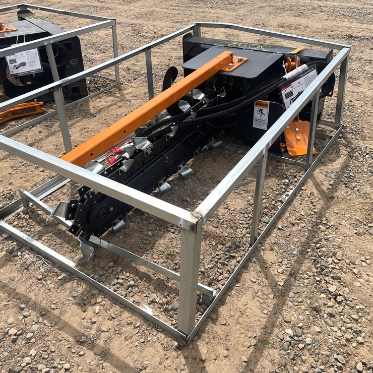 #3052 • Unused 2025 Wolverine Skid Steer Trencher Attachment