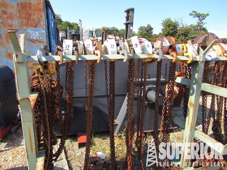 3-ton-&-(3)-10-1/2-ton-hand-chain-hoists-image-1