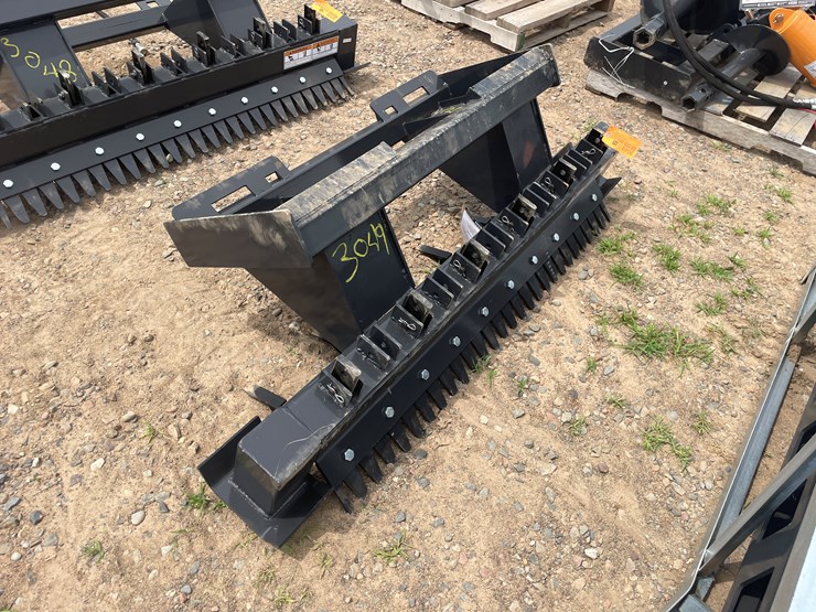 #3049-•-unused-2025-wolverine-skid-steer-ripper-attachment-image-1