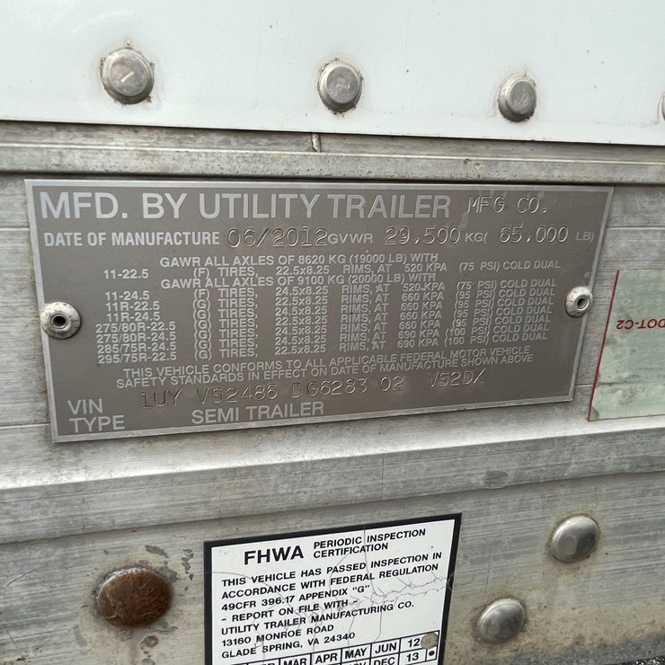 2013 UTILITY Van