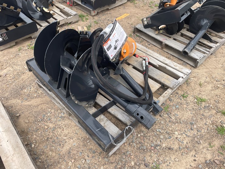 #3044-•-unused-2025-wolverine-skid-steer-auger-drive-and-bit-attachment-image-2