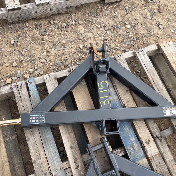 #3115 • Unused 2025 Wolverine Skid Steer Class 2 Quick Hitch