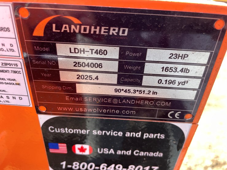 #9288-•-unused-2025-landhero-mini-skid-steer-loader-image-9
