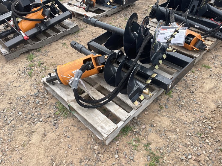 #3042-•-unused-2025-wolverine-skid-steer-auger-drive-and-bit-attachment-image-3