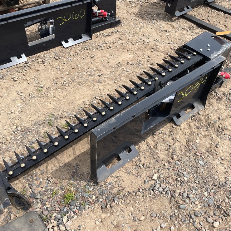 #3059 • Unused 2025 Wolverine Skid Steer Sickle Bar Mower
