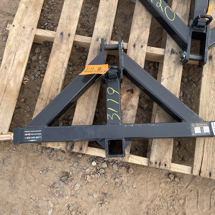 #3119 • Unused 2025 Wolverine Skid Steer Class 2 Quick Hitch