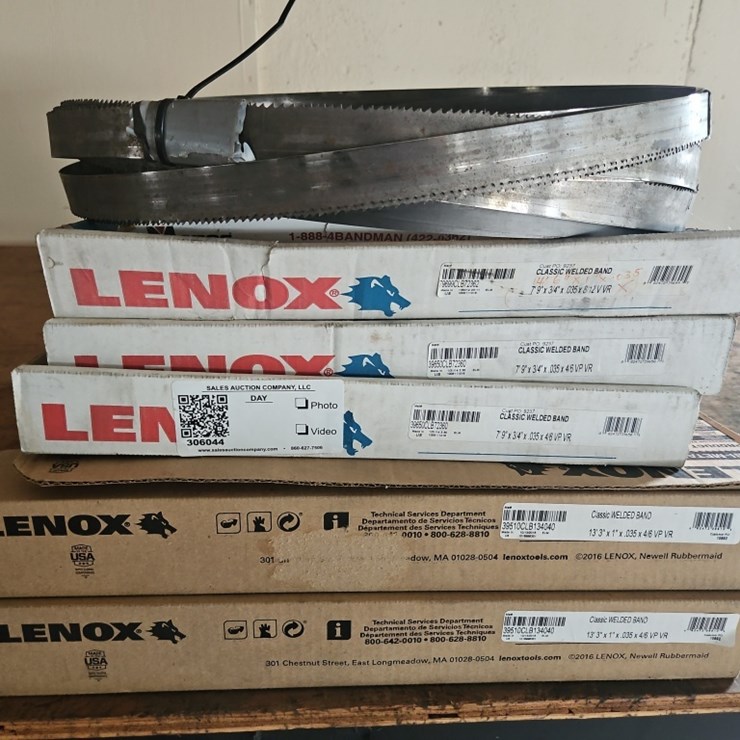 QUANTITY OF LENOX BAND SAW BLADES