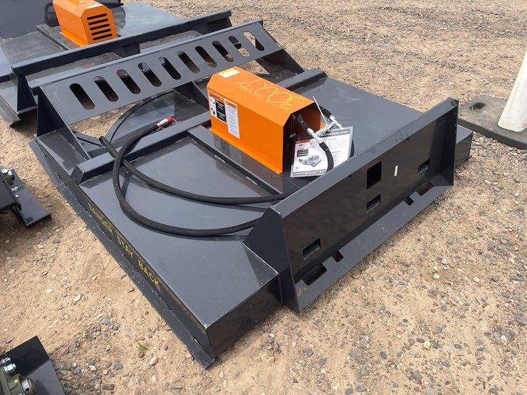 #3027-•-unused-2025-wolverine-skid-steer-brush-cutter-attachment-image-2