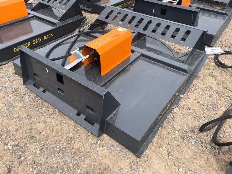 #3030-•-unused-2025-wolverine-skid-steer-brush-cutter-attachment-image-1