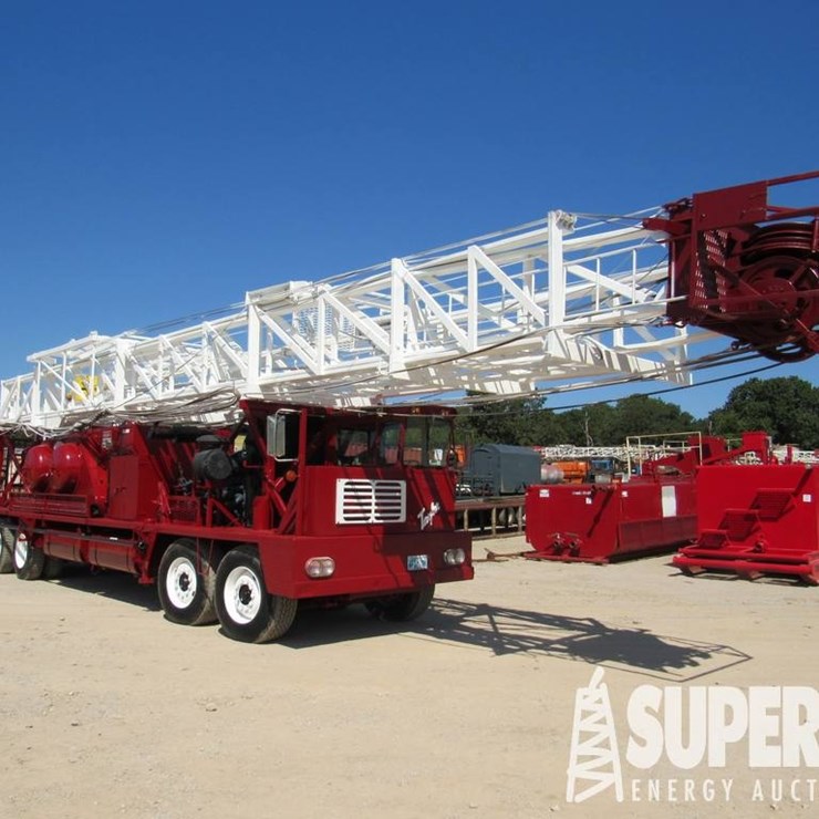 (x) 1980 TAYLOR 38x8/38x8 D/D Well Service Unit w/