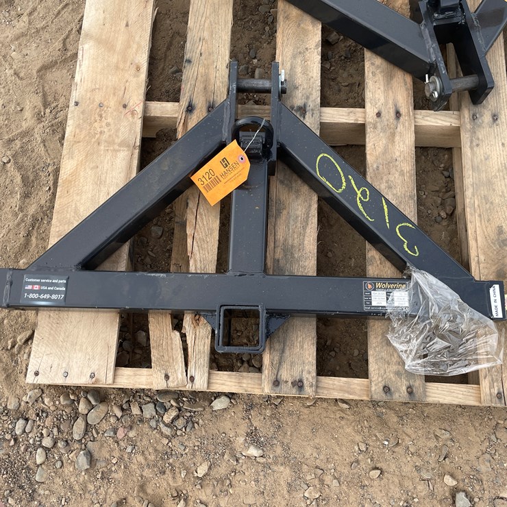 #3120 • Unused 2025 Wolverine Skid Steer Class 2 Quick Hitch