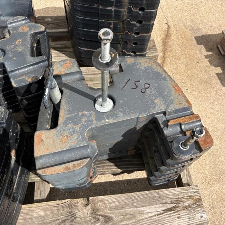 (6) New Holland 88llb Suitcase Weights