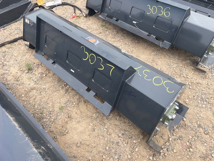 #3037-•-unused-2025-wolverine-skid-steer-hydraulic-rotary-tiller-attachment-image-2