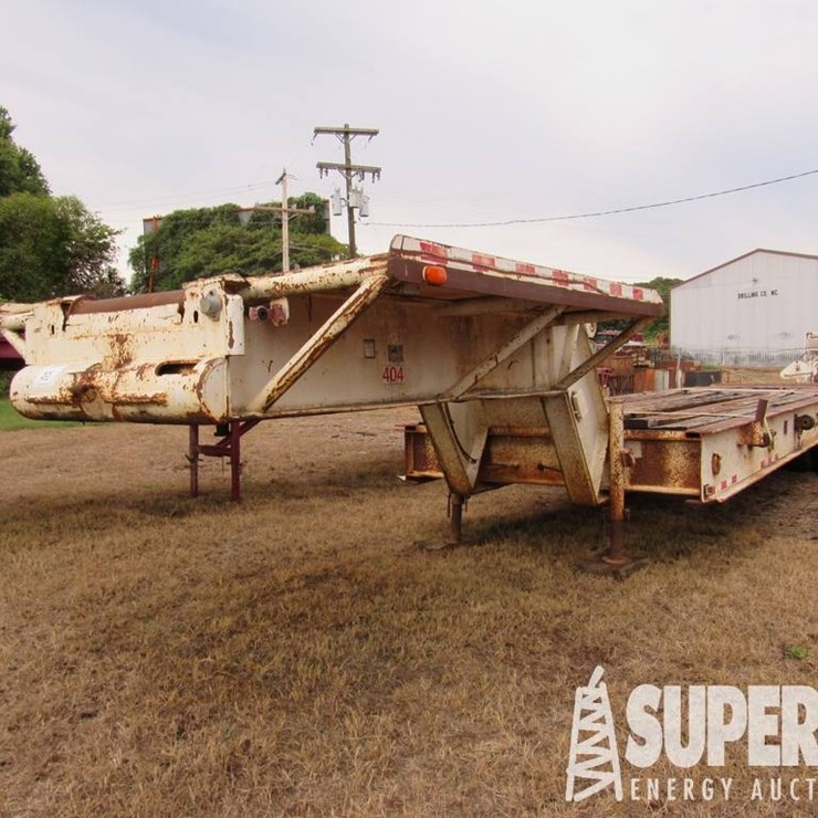 (x) 1978 HERCULES 60LB 42'OAL 3-Axle Oilfield Lowb