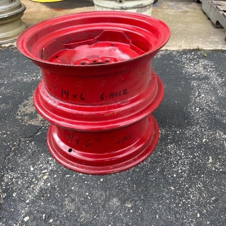 (2) 14x6 Rims