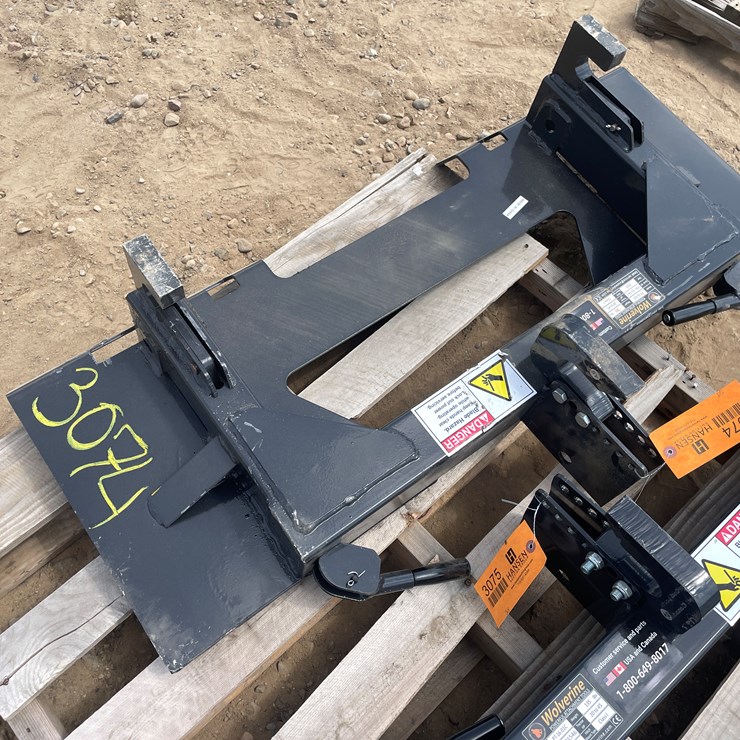 #3074 • Unused 2025 Wolverine 3 Point Quick Tach