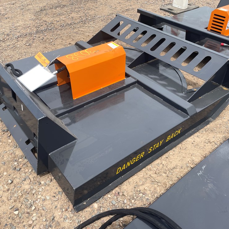 #3028 • Unused 2025 Wolverine Skid Steer Brush Cutter Attachment