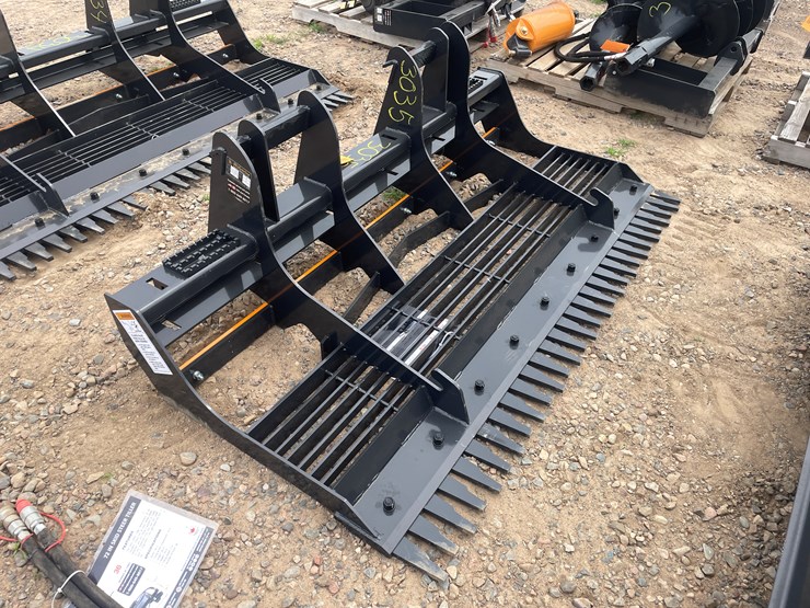 #3035-•-unused-2025-wolverine-skid-steer-land-leveler-attachment-image-4