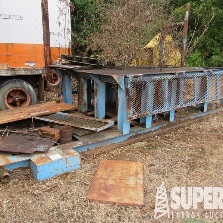 4'H x 7'6"W x 13'L Subbase w/ 6' Derrick Base Ext,