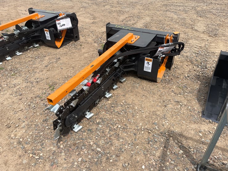 #3054-•-unused-2025-wolverine-skid-steer-trencher-attachment-image-1