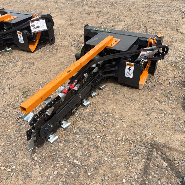 #3054 • Unused 2025 Wolverine Skid Steer Trencher Attachment