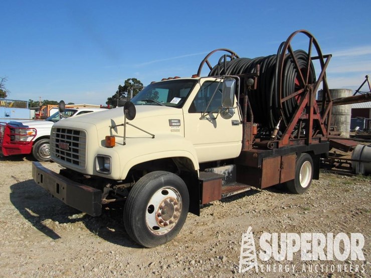 (x)-1998-gmc-c-5500-s/a-poly-pipe-spooling-truck,-image-1