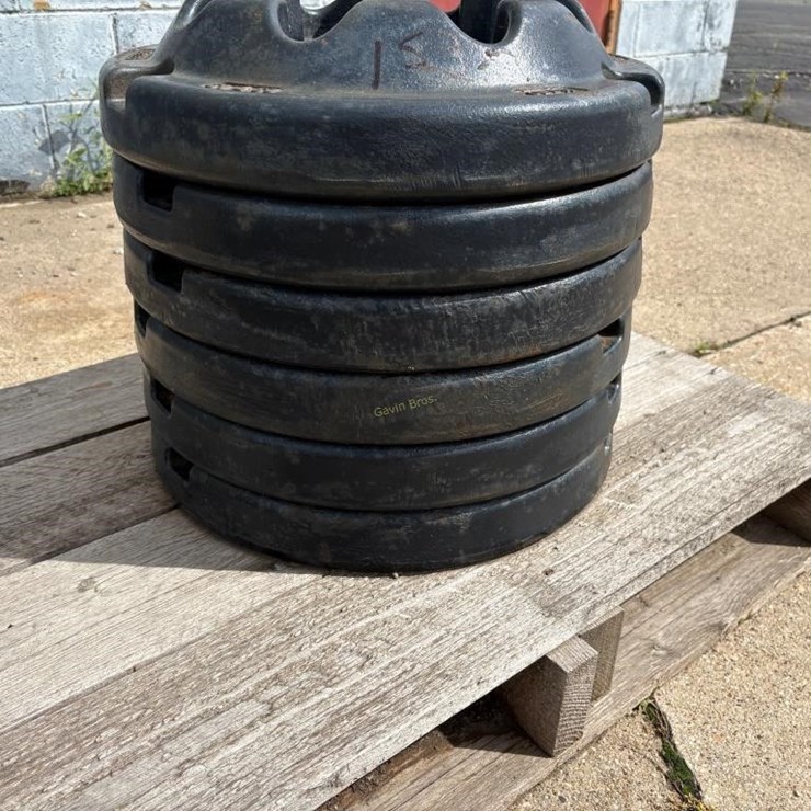 (6) CNH Rear Wheel Weights