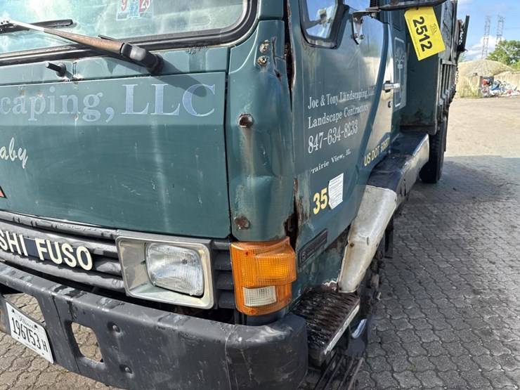 #2512-•-1990-mitsubishi-fuso-dump-truck-image-8