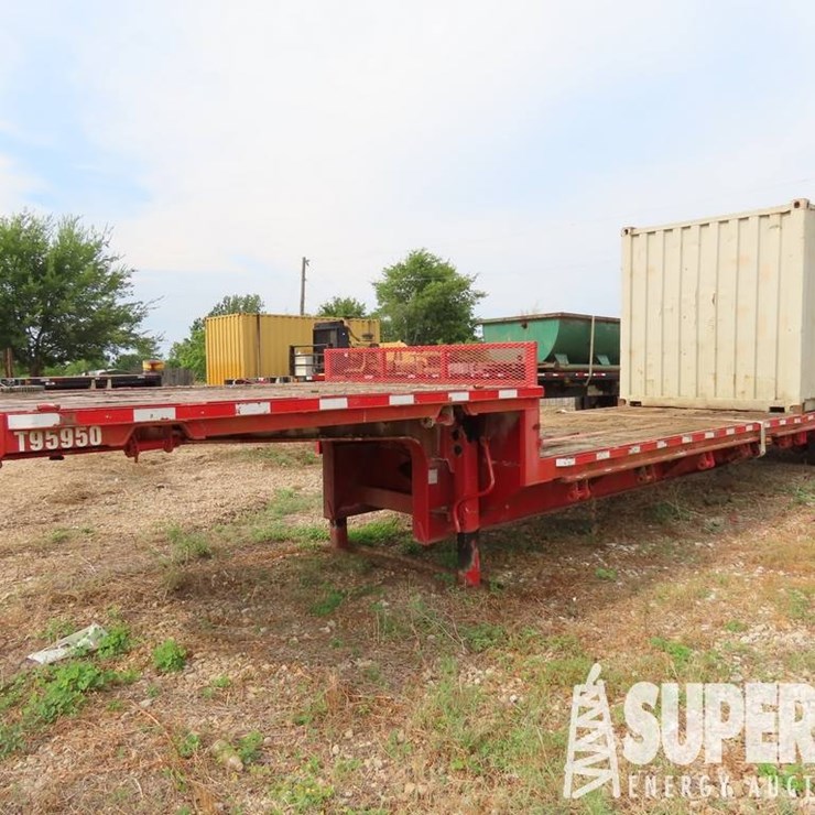 (x) (1-44) 2001 FONTAINE 40' Tandem Spread Axle T...