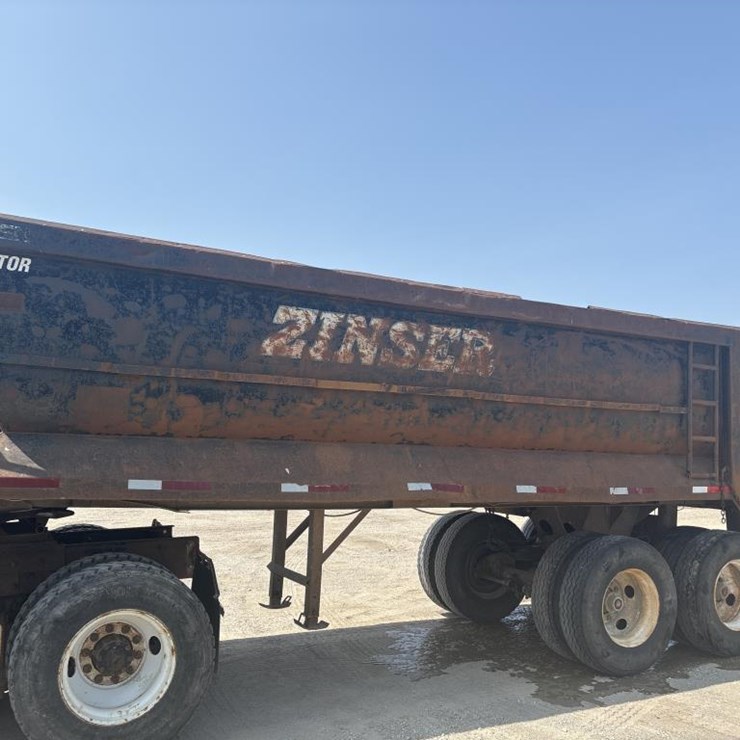 #1316 • 2002 Dierzen Dominator End Dump Semi Trailer