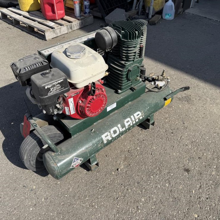 #2121 • Rolair Portable Gas Air Compressor