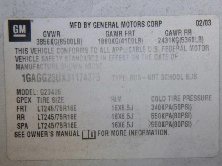 2003-chevrolet-express-2500-image-17