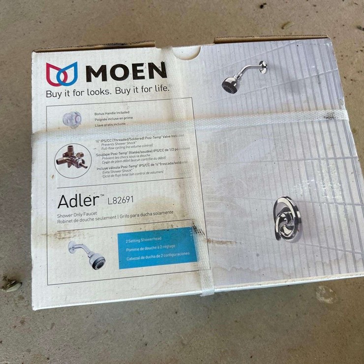 Moen Adler Chrome Shower Set