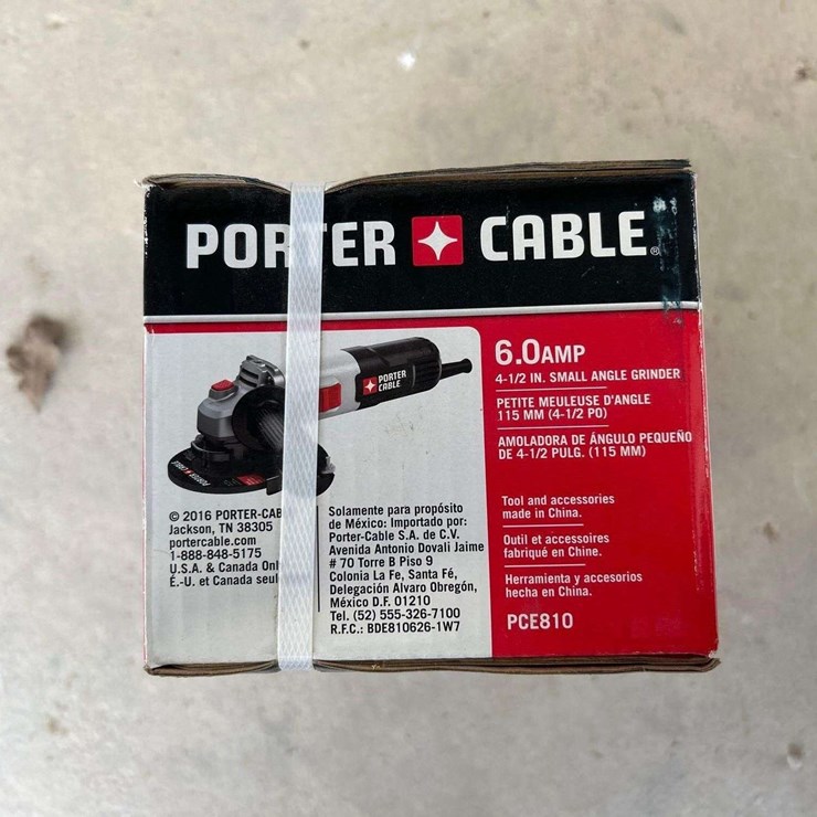 Porter Cable 4.5in Small Angle Grinder