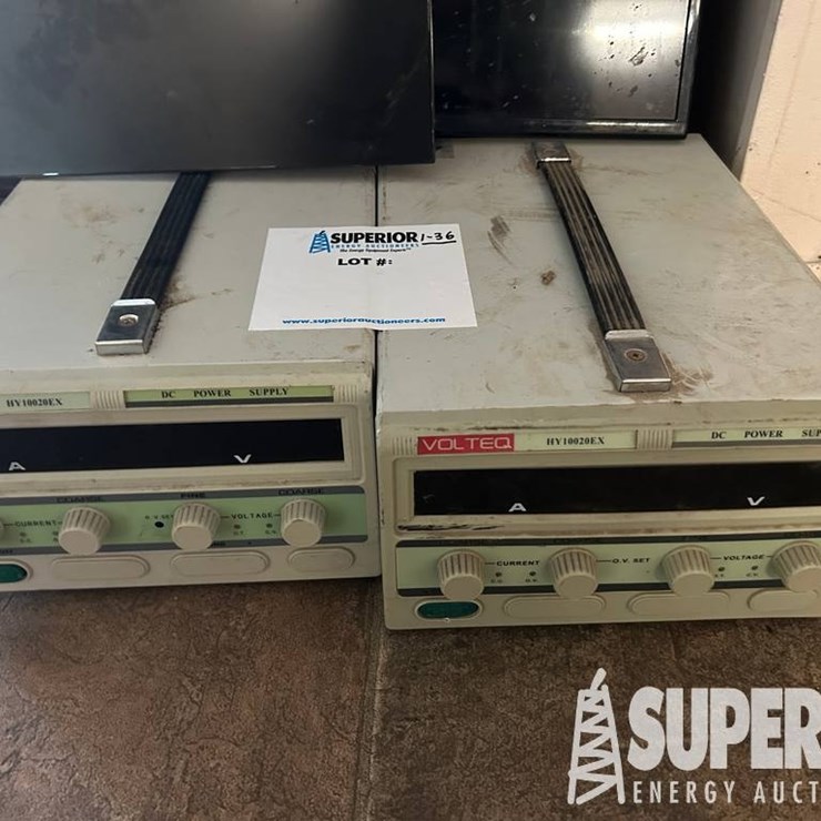 (1-36) (2) VOLTEQ HY10020EX High Current/Voltage ...