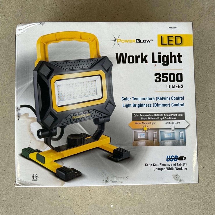 Power Glow LED 3500 Lumens Work Light