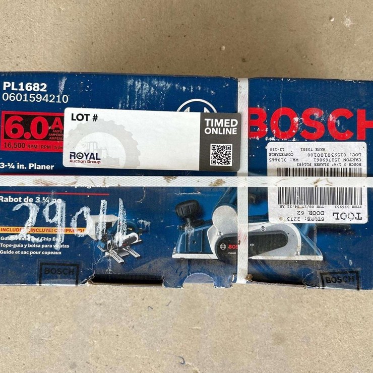 Bosch PL1682 3-1/4in Planer