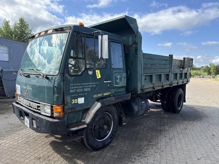 #2512-•-1990-mitsubishi-fuso-dump-truck-image-1
