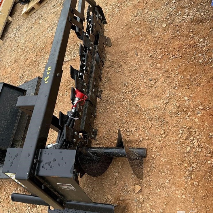 IRANCH MINI SKID STEER TRENCHER ATTACHMENT