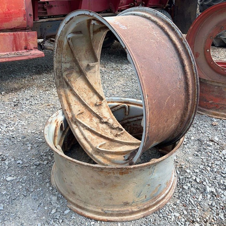 (2) 17"w x 40''t Allis Chalmers Rims