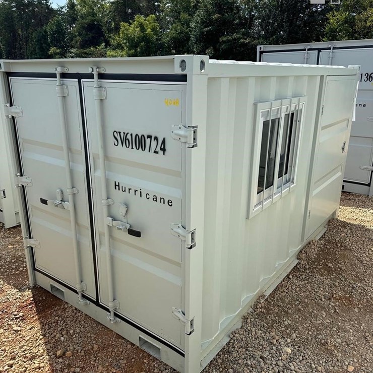 HURRICANE 5FT X 10FT OFFICE CONTAINER
