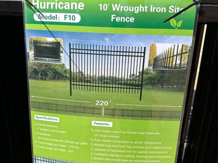 hurricane-10ft-wrought-iron-site-fence-image-3