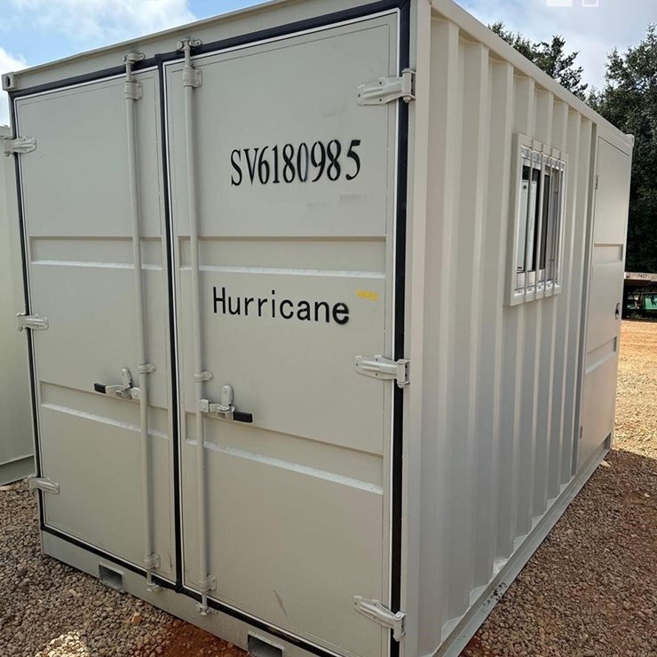 HURRICANE 7FT X 12FT OFFICE CONTAINER