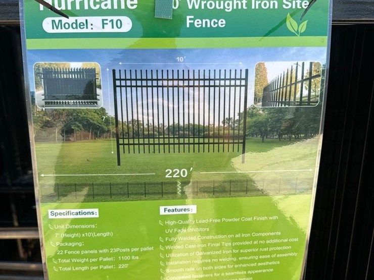 hurricane-10ft-wrought-iron-site-fence-image-2