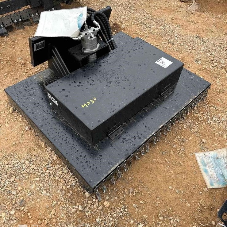 IRANCH MINI SKID STEER BRUSH MOWER ATTACHMENT