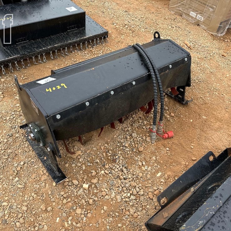 IRANCH MINI SKID STEER ROTARY TILLER ATTACHMENT