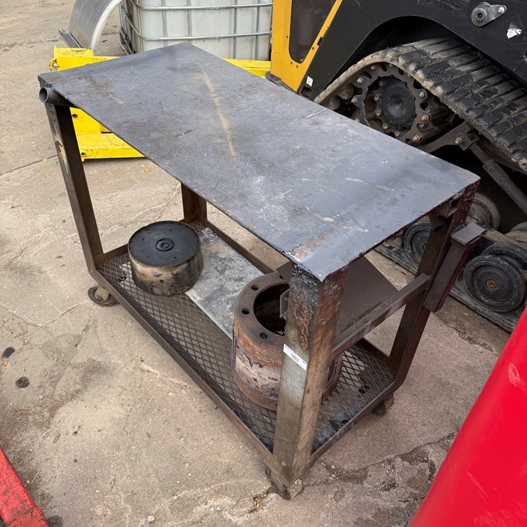 #64 • Rolling Metal Shop Cart