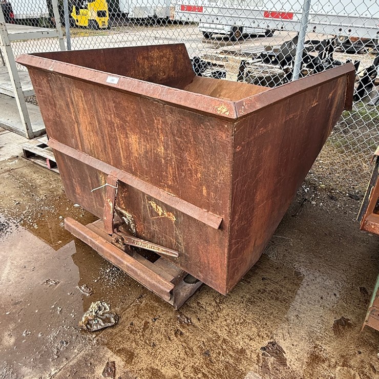 #41 • Large Heavy Duty Steel Dump Cart